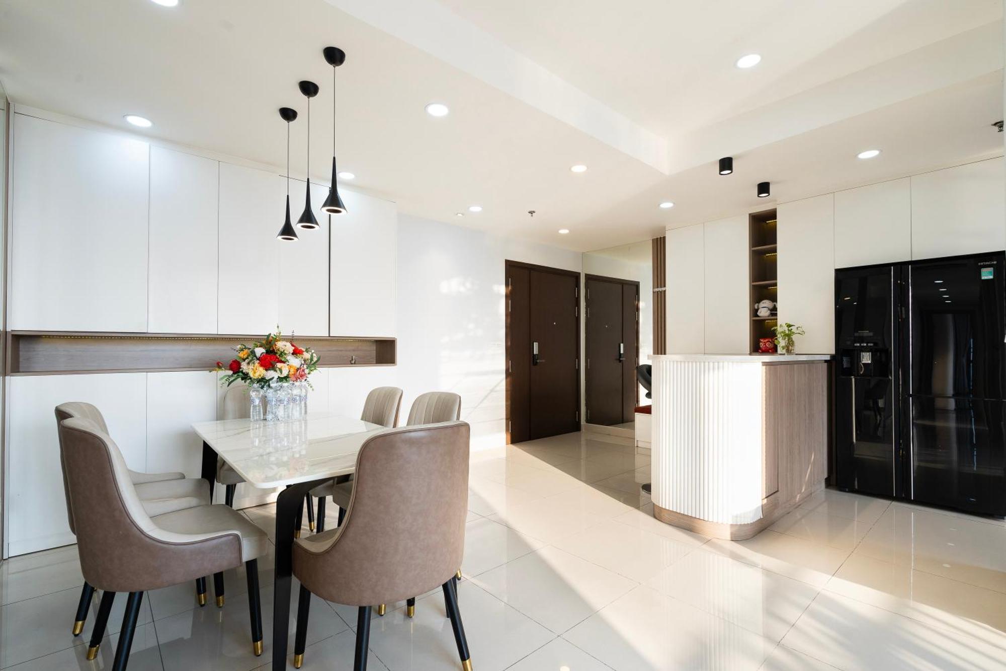 Double E Saigon Apartment In Rivergate Building Ho Si Minh-város Kültér fotó