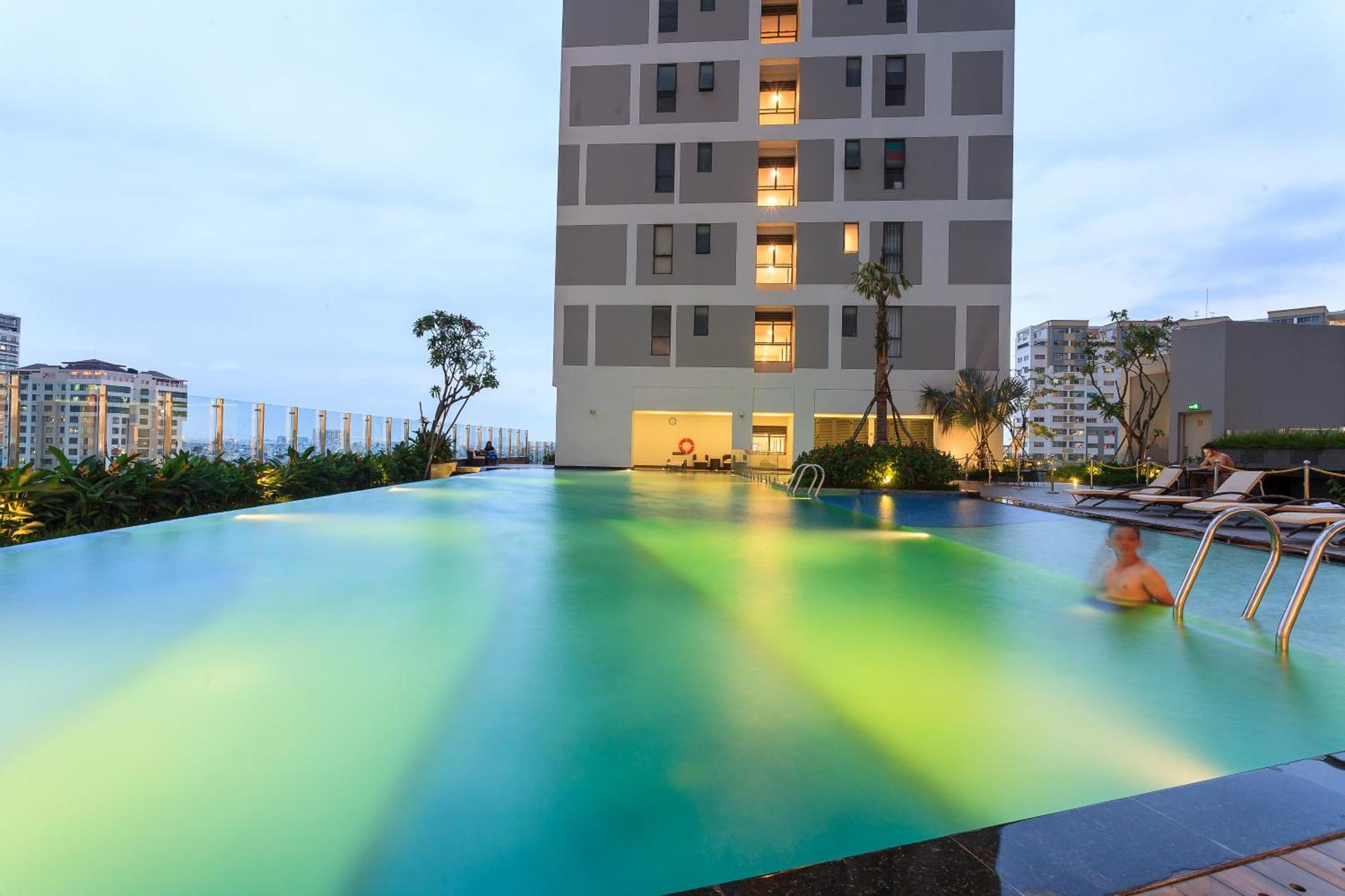 Double E Saigon Apartment In Rivergate Building Ho Si Minh-város Kültér fotó