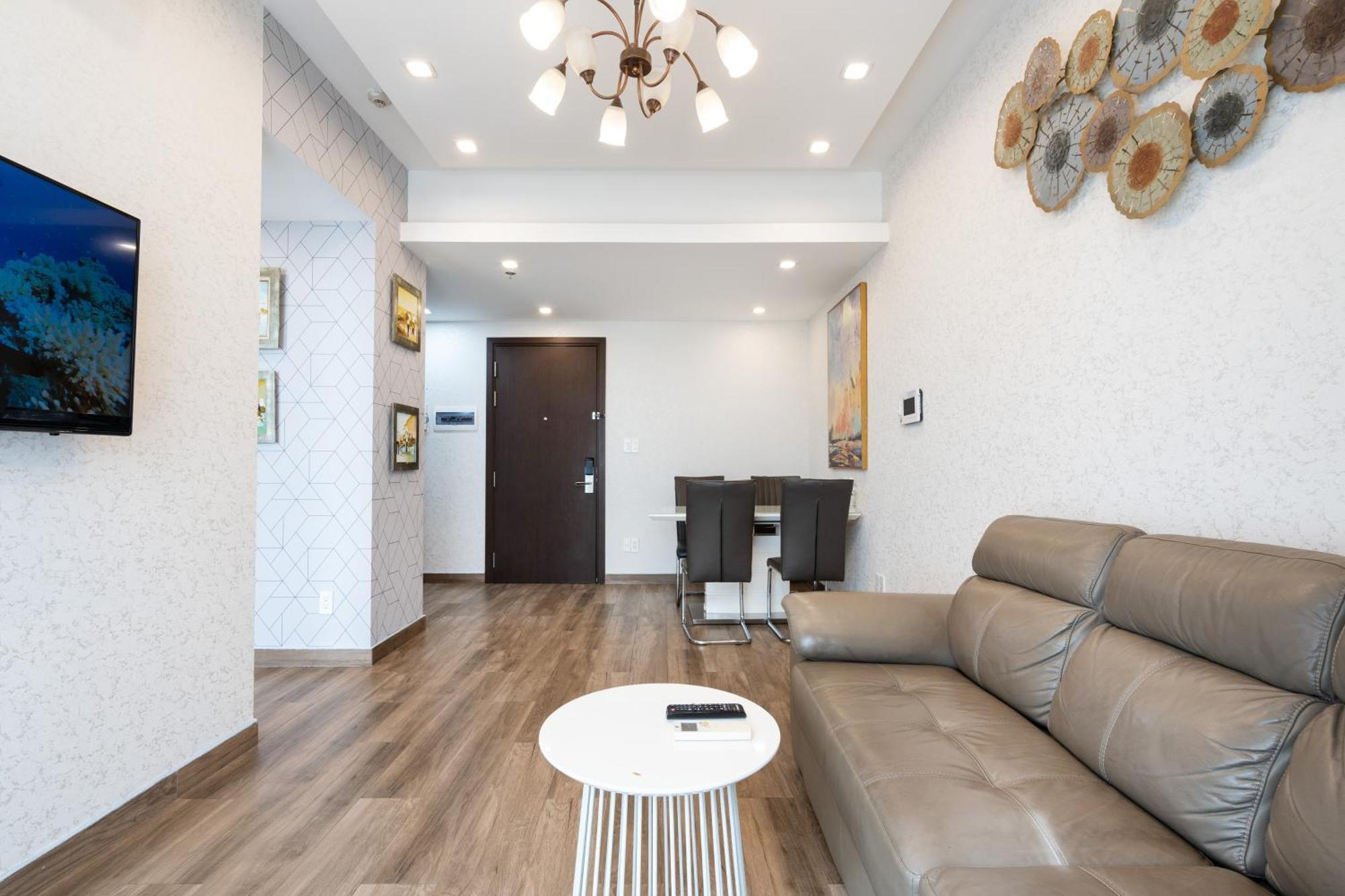 Double E Saigon Apartment In Rivergate Building Ho Si Minh-város Kültér fotó