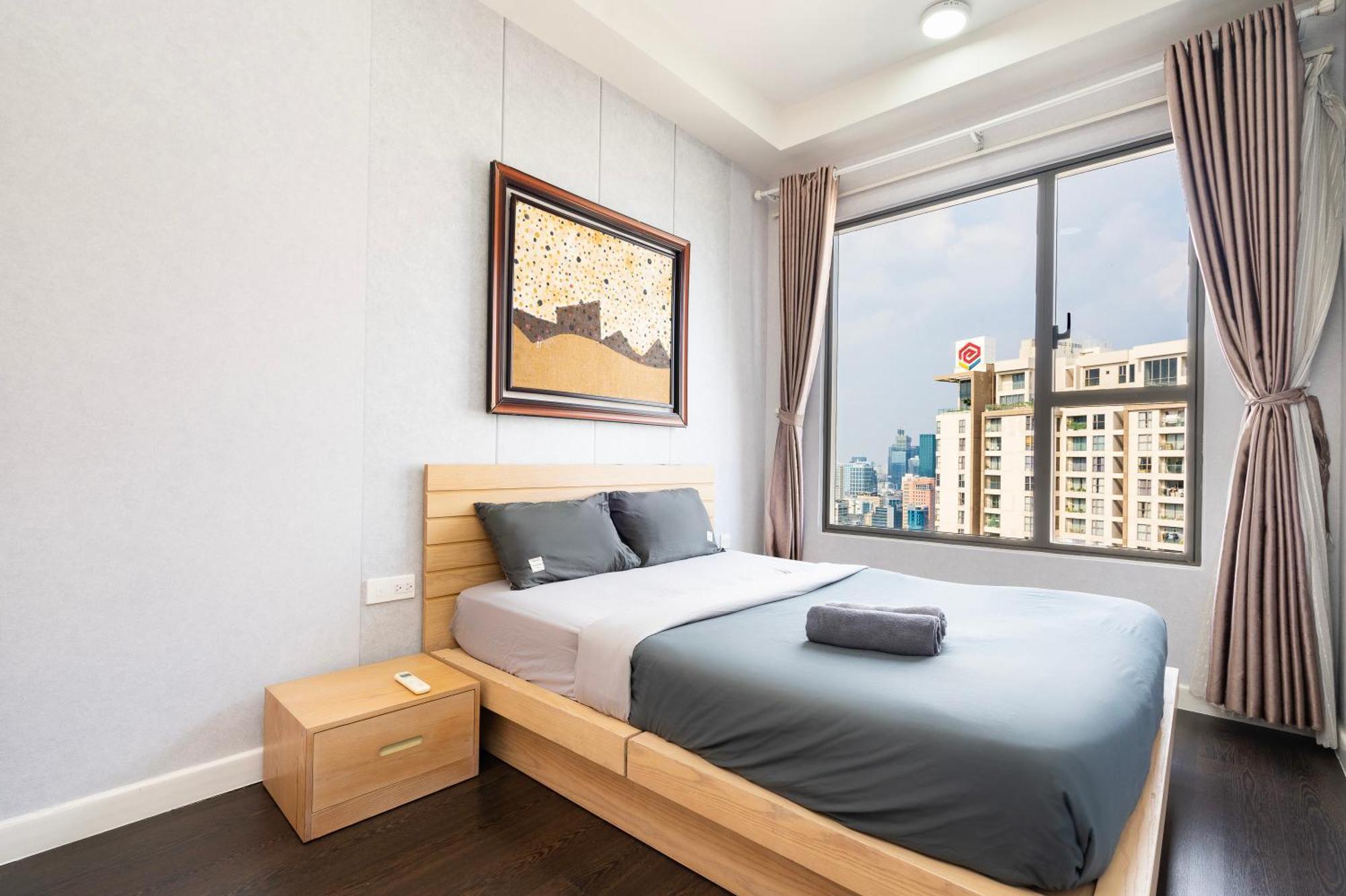 Double E Saigon Apartment In Rivergate Building Ho Si Minh-város Kültér fotó