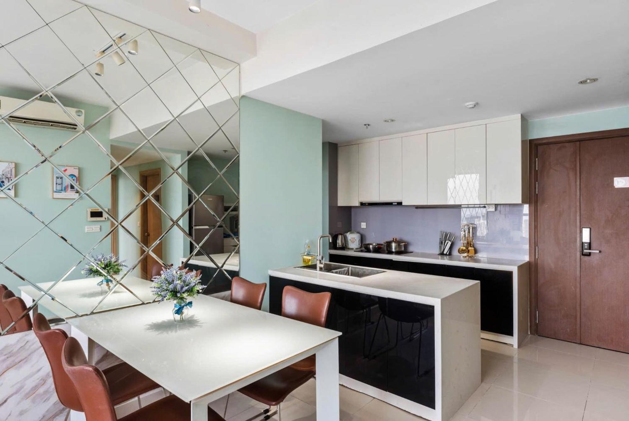 Double E Saigon Apartment In Rivergate Building Ho Si Minh-város Kültér fotó