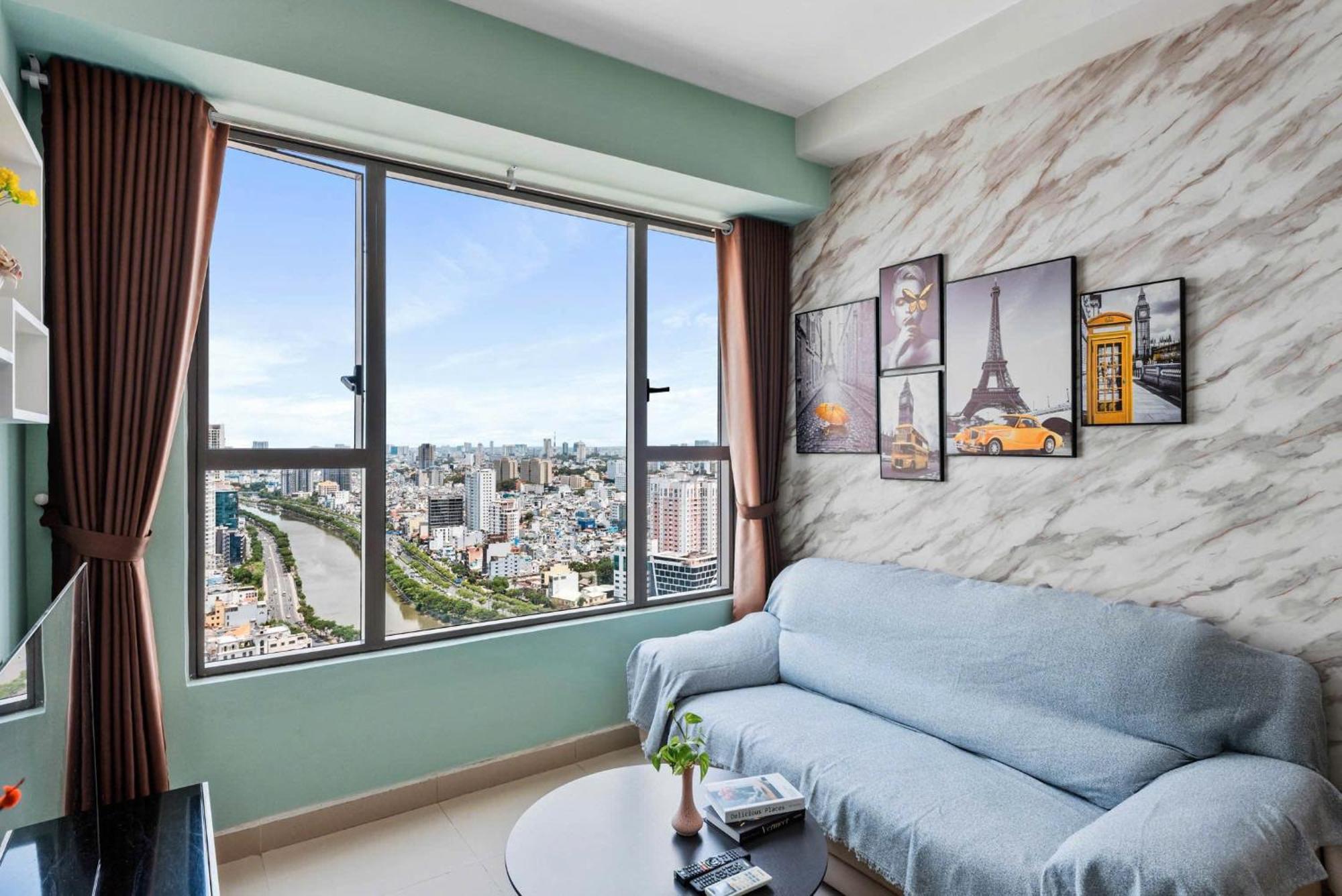 Double E Saigon Apartment In Rivergate Building Ho Si Minh-város Kültér fotó