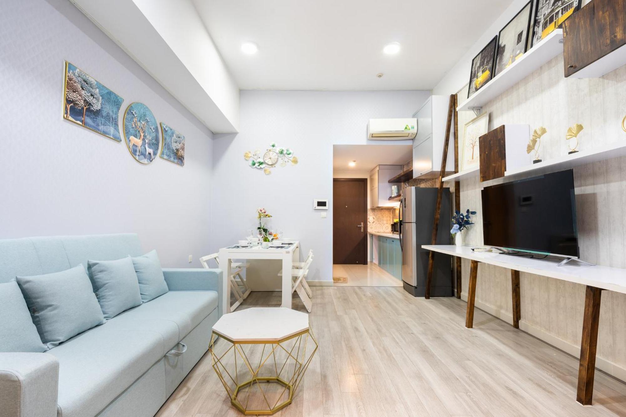 Double E Saigon Apartment In Rivergate Building Ho Si Minh-város Kültér fotó