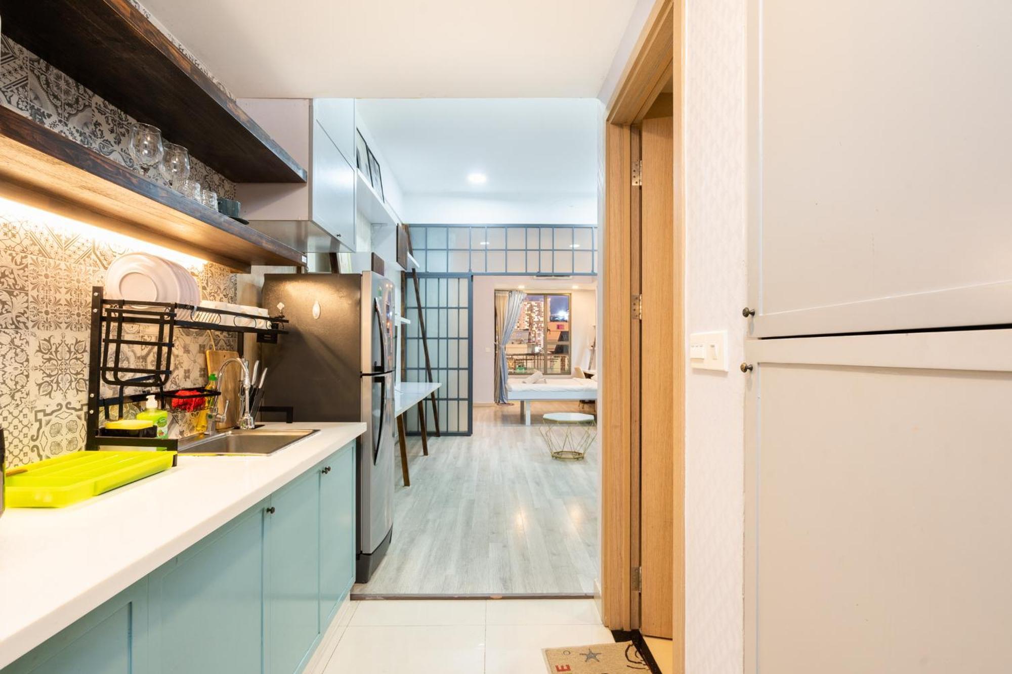 Double E Saigon Apartment In Rivergate Building Ho Si Minh-város Kültér fotó