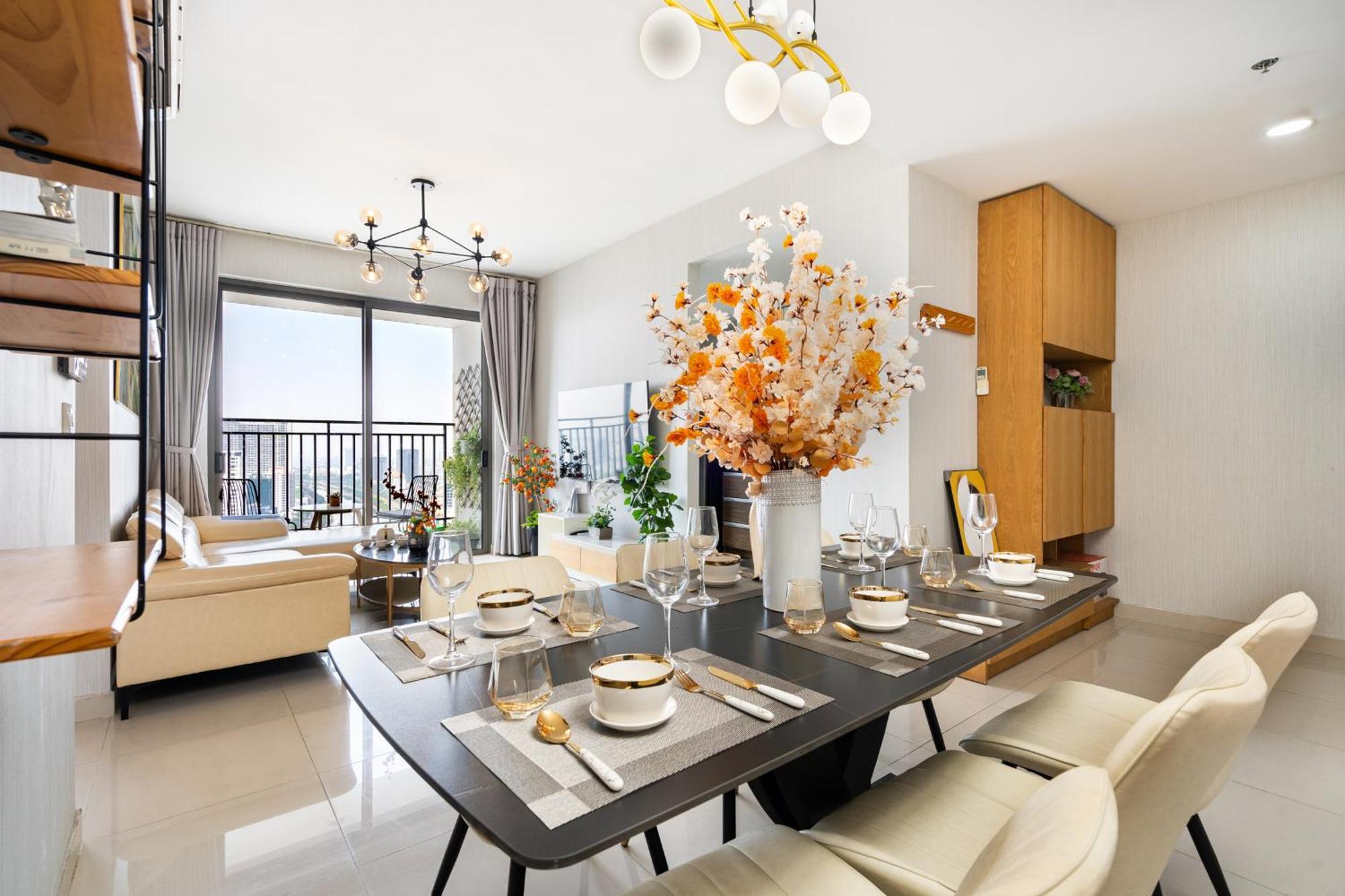 Double E Saigon Apartment In Rivergate Building Ho Si Minh-város Kültér fotó