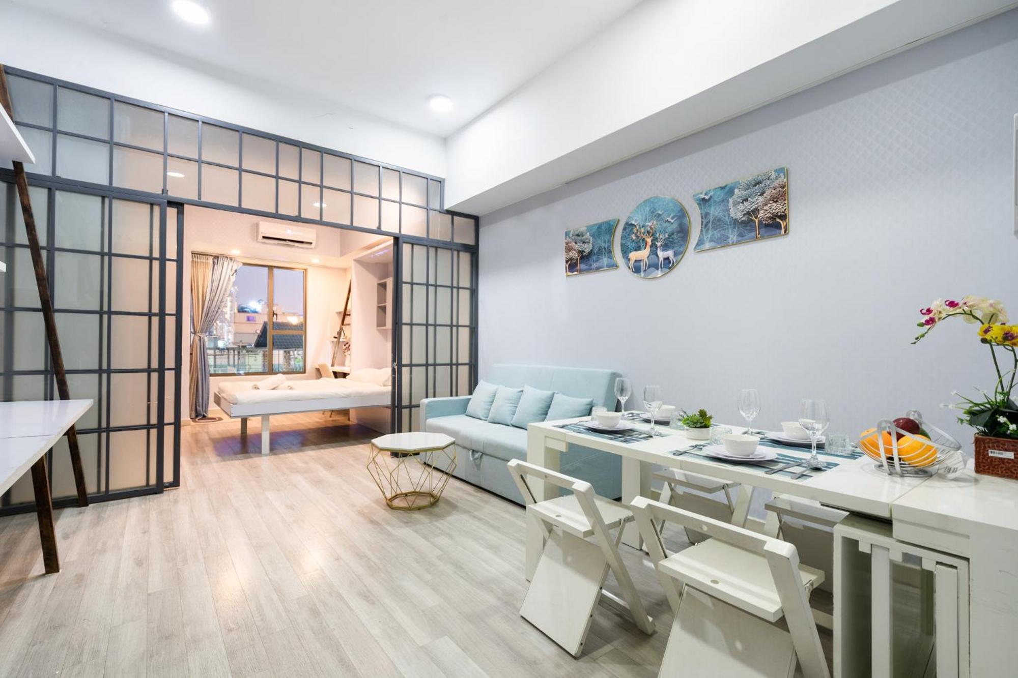 Double E Saigon Apartment In Rivergate Building Ho Si Minh-város Kültér fotó